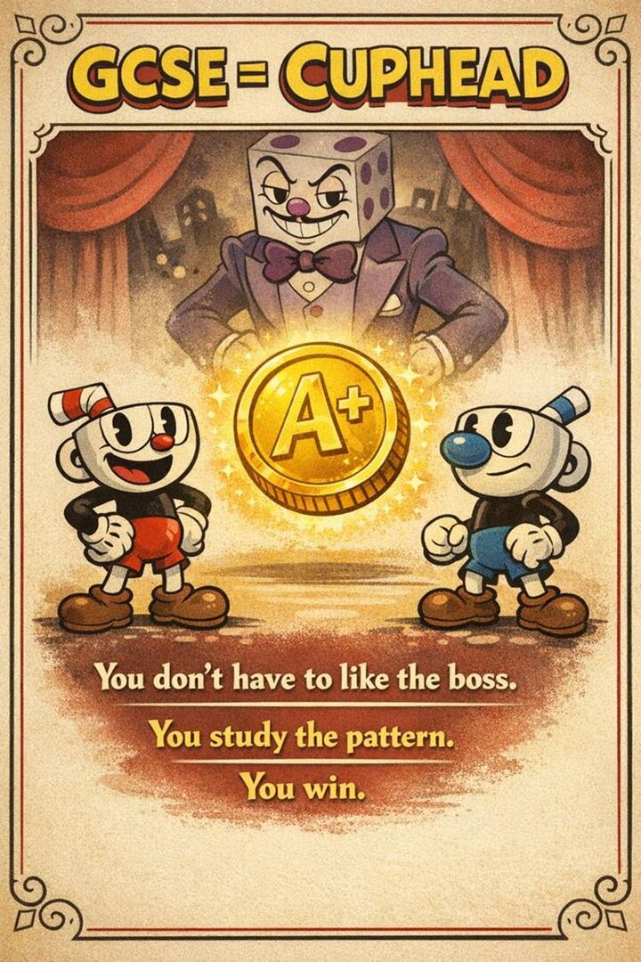 GCSE = Cuphead
